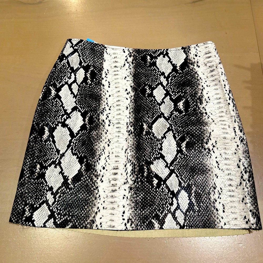 Faux Snake Skin skirt